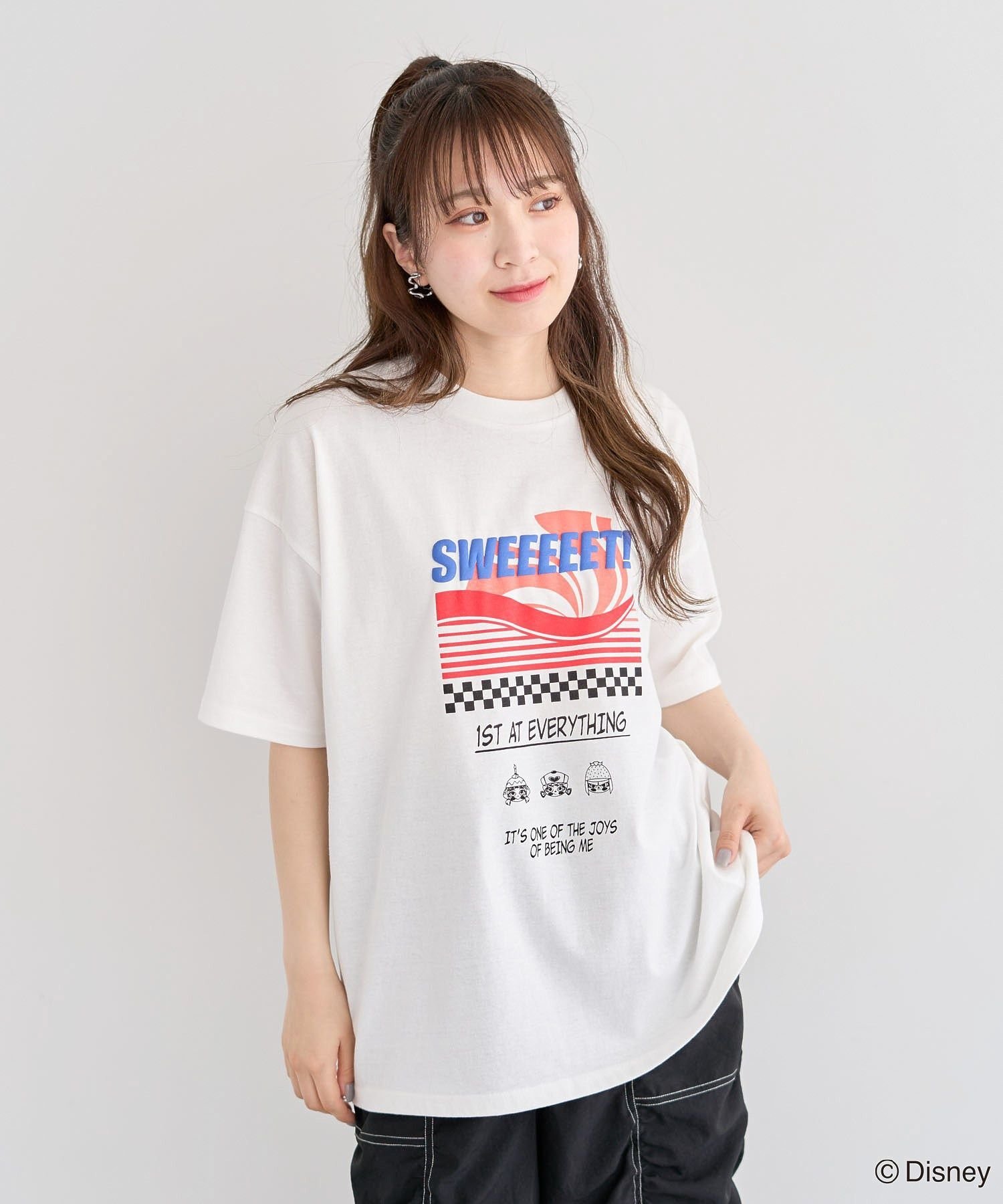 Green Parks シュガーラッシュ / レーサー半袖TEE グリーンパークス トップス カットソー・Tシャツ ホワイト【送料無料】のサムネイル