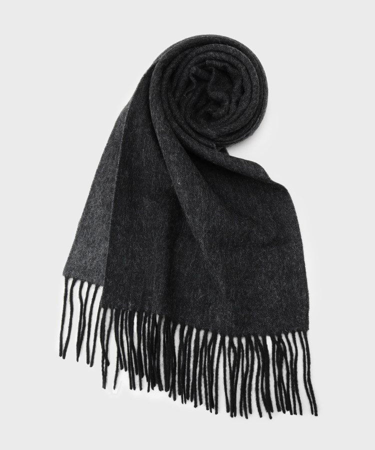 【SALE／10%OFF】TAKEO KIKUCHI カシミヤブレンドソリッドマフラー タケオキクチ ファッション雑貨 マ..