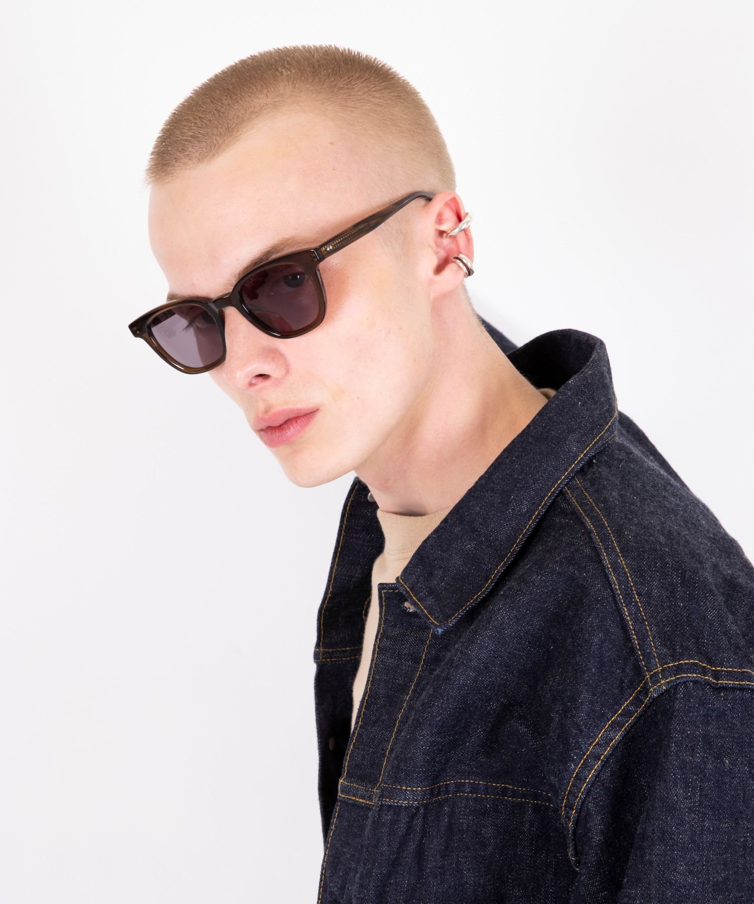 HYSTERIC GLAMOUR MARVIN U ヒステリックグラマー ファッション雑貨 サングラス ブラウン ブラック【送料無料】