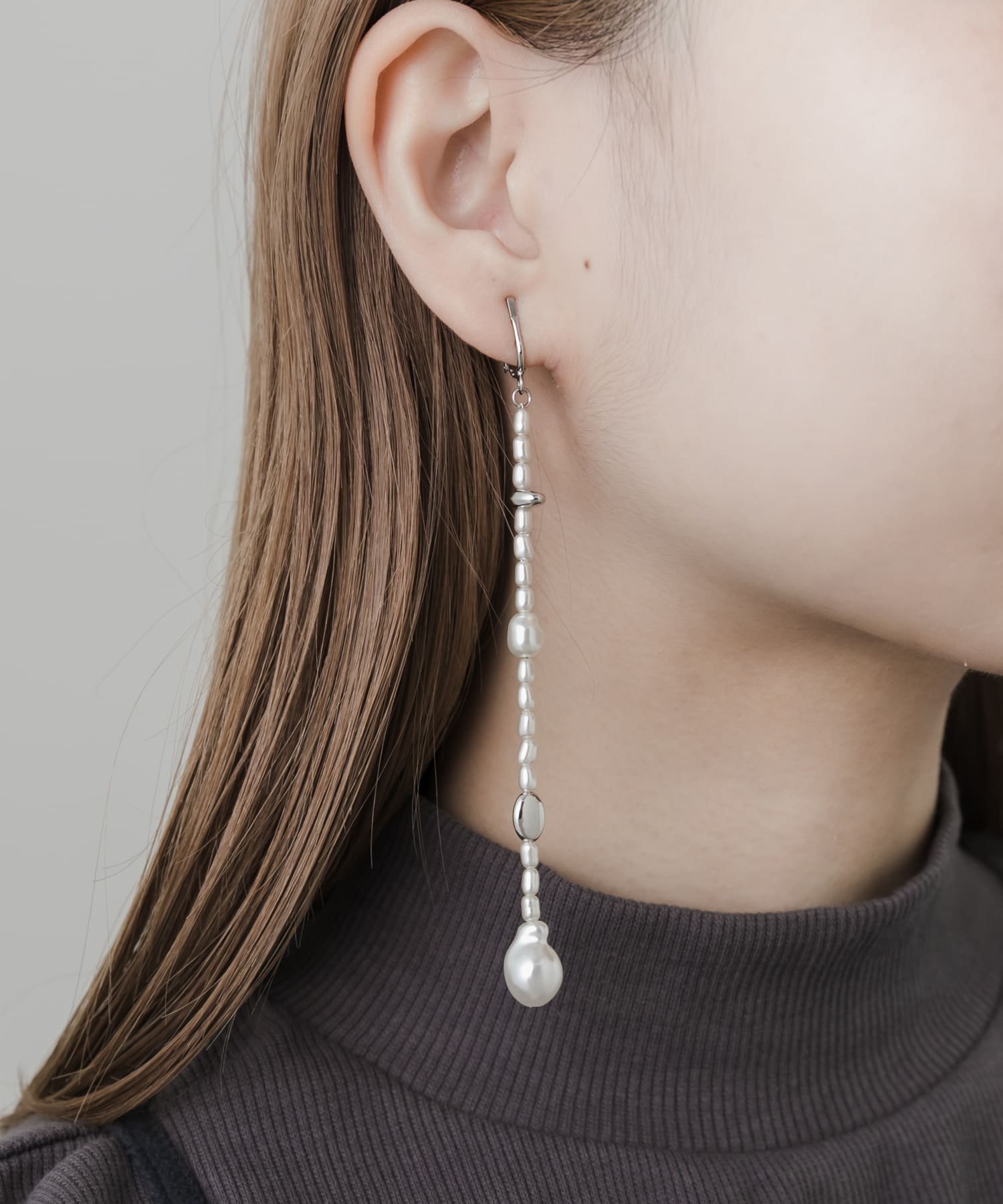 【SALE/50%OFF】SMELLY パールロングイヤリング スメリー アクセサリー・腕時計 イヤリング・イヤーカフ