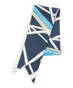 TOMORROWLAND GOODS Kinloch シルクプリント スカーフ トゥモローランド ファッション雑貨 スカーフ・バンダナ レッド ネイビー【送料無...