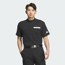adidas 【公式】アディダス adidas 【ゴルフ】チェストポケット付き モックネック 半袖シャツ アディダス トップス ポロシャツ ブラック【送料無料】