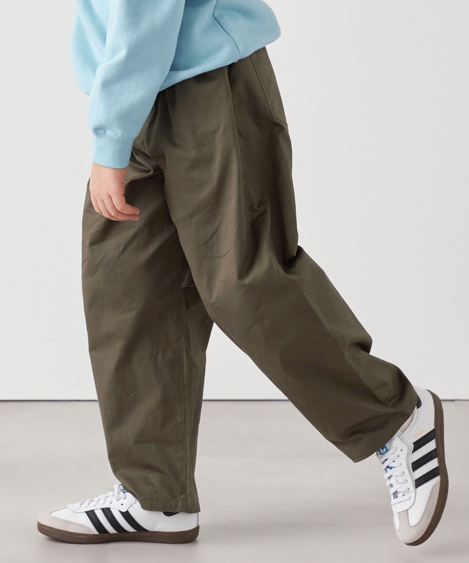 SHIPS any SHIPS any:＜洗濯機可能＞ツイル ストレッチ ワイド カーブ パンツ シップス パンツ その他..