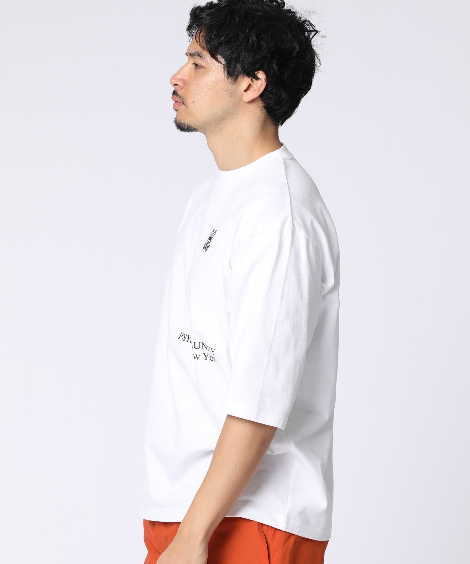 Psycho Bunny [WEB限定]ランダムグラフィックTシャツ サイコバニー トップス カットソー・Tシャツ ブラック ホワイト【送料無料】