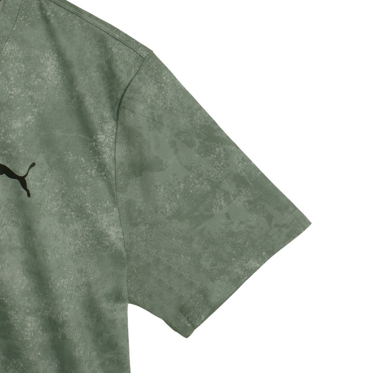 メンズ トレーニング TAD ESS AOP 半袖 Tシャツ M TAD ESSENTIALS AOP TEE プーマ トップス カットソー・Tシャツ グリーン