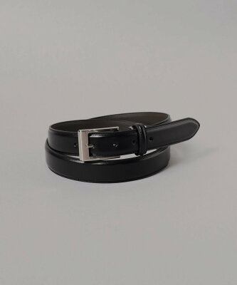 BEAMS HEART MEN 【定番ベーシック・ギフト】スムースレザー スクエアバックル ベルト ビームス ハート ファッション雑貨 ベルト ブラウン ブラック【送料無料】
