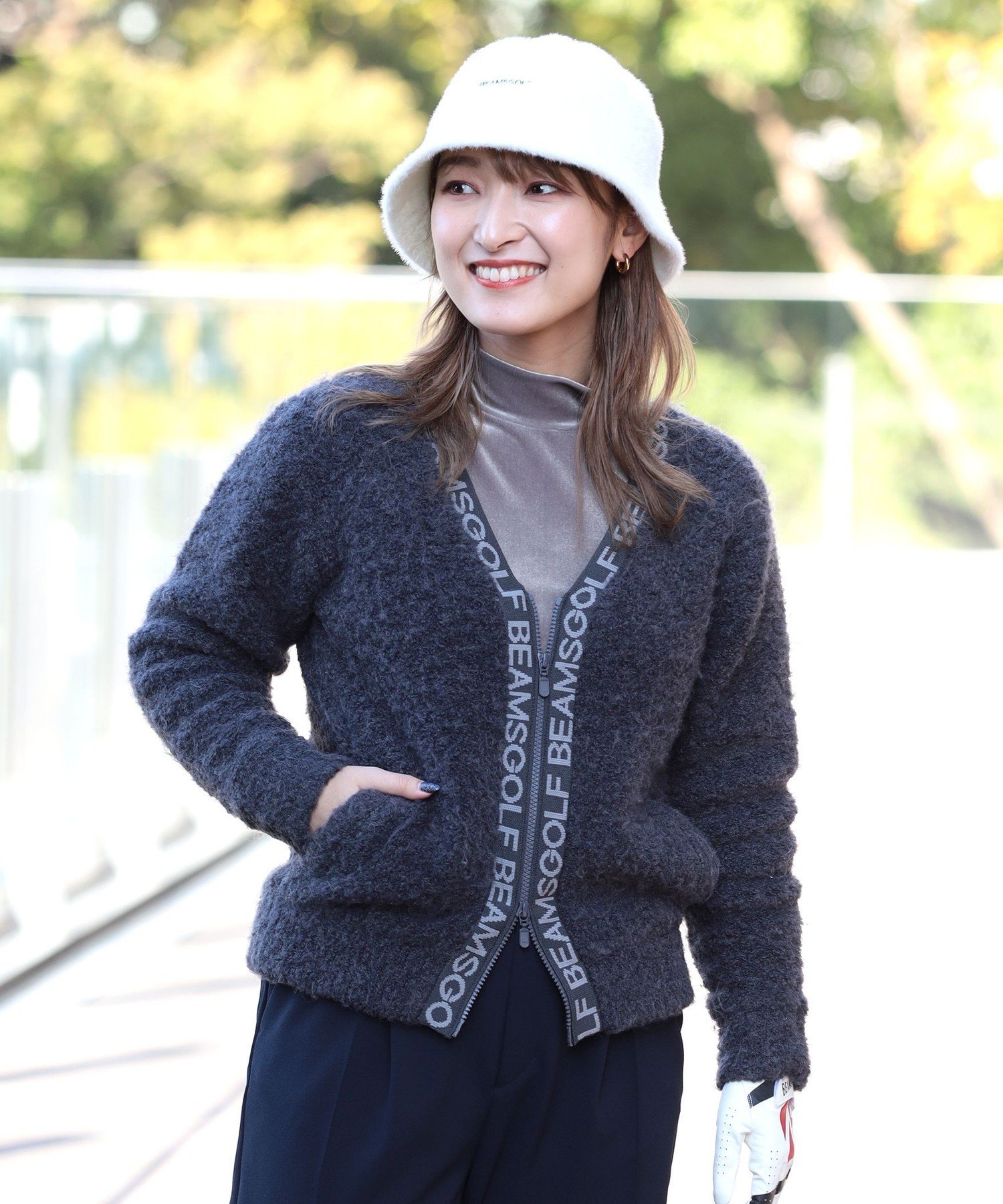 楽天市場】ビームスゴルフ（カラーグレー）（レディース