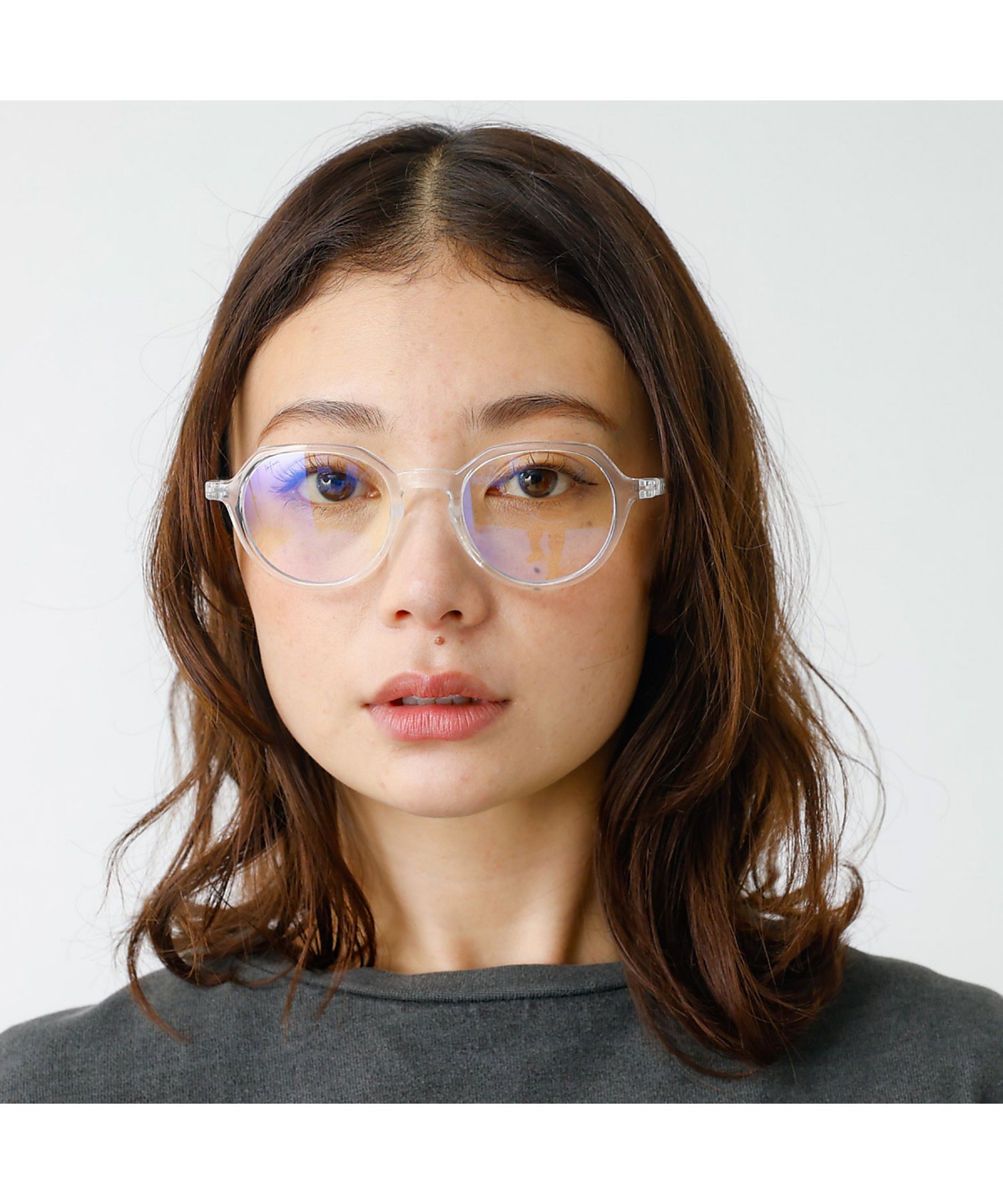 Rouge vif la cle 【LE FOON / ルフォーン】クラウンパントダテメガネ / ブルーライトカッ ルージュ・..