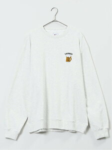 【SALE/20%OFF】semanticdesign YOIDORE とりあえずビール クルーネックスエット タカキュー トップス スウェット・トレーナー ネイビー ブラック【送料無料】