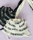 THEATRE PRODUCTS 別注 ロゴ刺繍 フリルティアードショルダーバッグ 25SS フリークスストア バッグ ショルダーバッグ イエロー ブラック ベ...