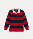 POLO RALPH LAUREN (ボーイズ 2才~7才)アイコニック ラグビー シャツ ラルフローレン トップス カットソー・Tシャツ レッド【送料無料】