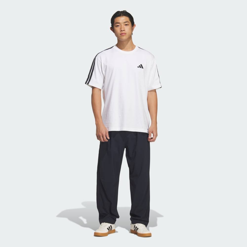 【公式】アディダス adidas 返品可 軽パン ストレッチコミュータールーズテーパードパンツ アディダス パンツ その他のパンツ ブルー
