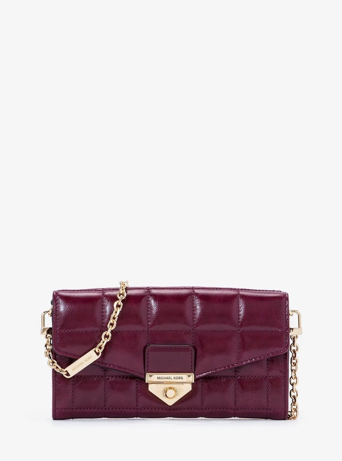 【SALE／65%OFF】MICHAEL KORS SOHO チェーンウォレット クロスボディ ラージ マイケルコース マイケル・コース バッグ ショルダーバッグ レッド【送料無料】のサムネイル