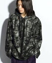 【SALE／50%OFF】HARE (M)アブストラクトポンチPK ハレ トップス パーカー・フーディー ブラック ブラウン グレー【送料無料】 その1