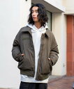 【SALE/10%OFF】UNIIT UNIIT/(M)ボリューム 中綿 MA-1 ジャケット エコダウン ジーンズメイト ジャケット・アウター ブルゾン・ジャンパー カーキグリーン ブラック【送料無料】