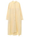 【SALE/60%OFF】PLAIN PEOPLE ツイルタフタ前開きワンピース プレインピープル ワンピース・ドレス シャツワンピース ホワイト ブラック【送...