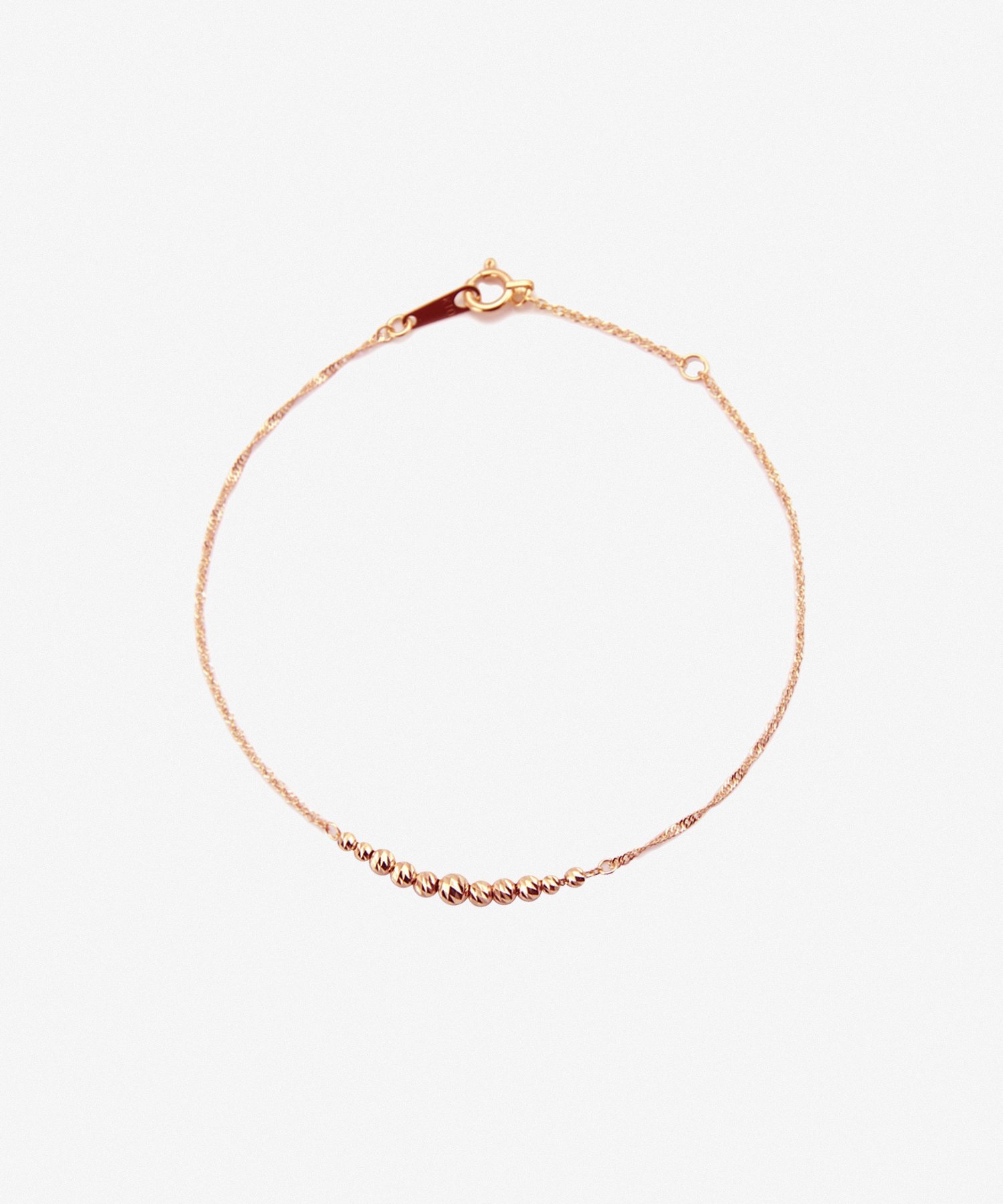 WISP JEWELRY K10PGブレスレット(DBLWP23100) ウィスプジュエリー アクセサリー・腕時計 ブレスレット・バングル ゴールド【送料無料】