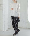 La-gemme プリーツパンツセットアップ ラジュール スーツ・フォーマル セットアップスーツ ブラック ホワイト【送料無料】