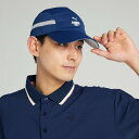 PUMA メンズ ゴルフ ラインメッシュ ジェット キャップ プーマ 帽子 キャップ ネイビー