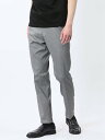 m.f.editorial ストレッチ スリムフィット ノータックスラックス ライトデニム調(セットアップ可能) 【25SS】 メンズ パンツ ボトム カジュア...