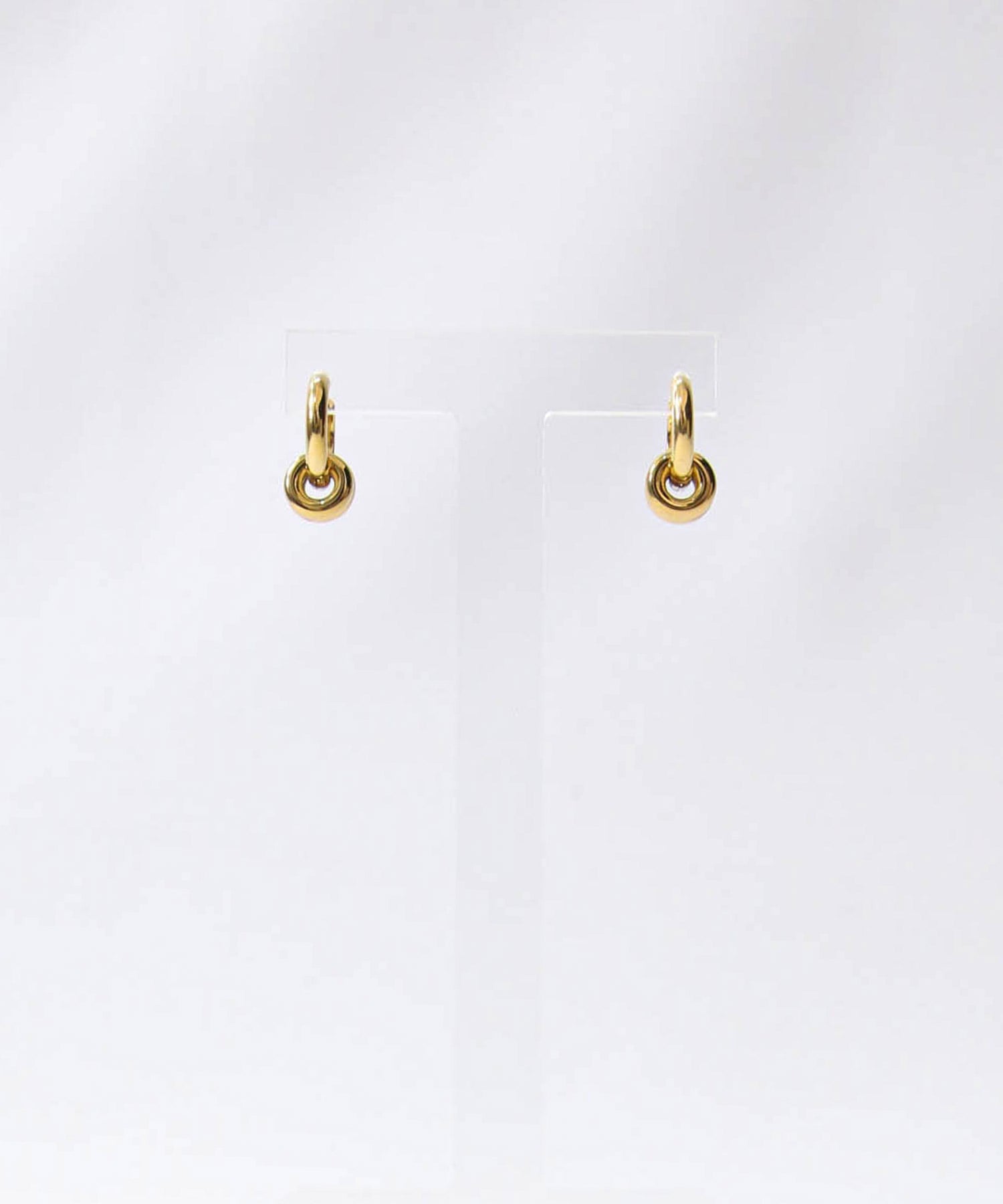 Gready Brilliant Gready Brilliant/(W)Wリングフープピアス グレディブリリアン アクセサリー・腕時計 ピアス ゴールド