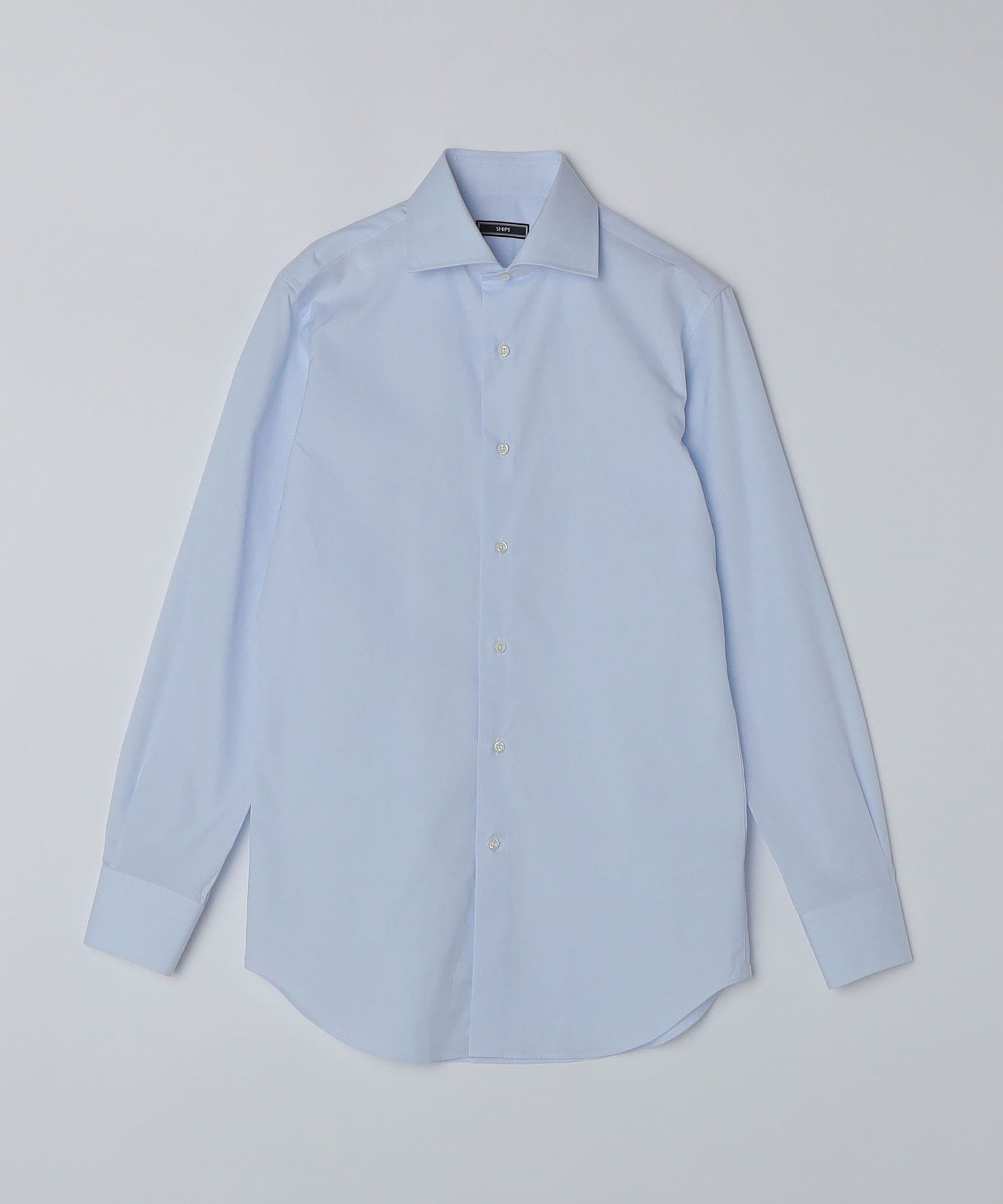 SHIPS MEN SHIPS: MADE IN JAPAN ハケメ ワイドカラー シャツ シップス トップス シャツ・ブラウス パープル【送料無料】