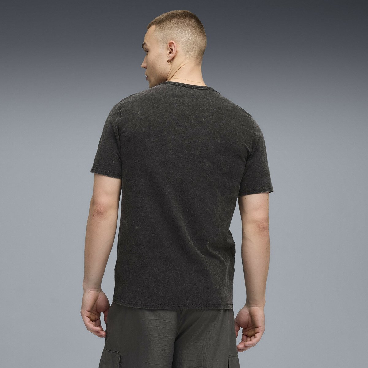 PUMA メンズ ワールドカップ 90S ビスポーク 半袖 Tシャツ Fanpack 90s Bespoke Tee プーマ トップス カットソー・Tシャツ ブラック【送料無料】