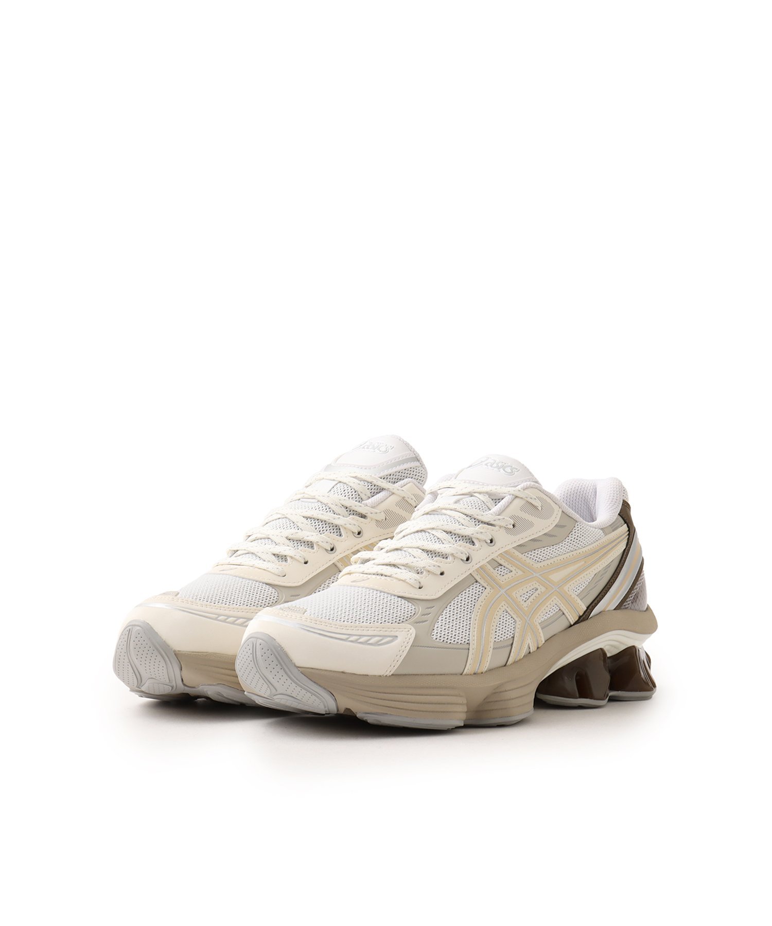 asics GEL-KINETIC FLUENT WHITE/MARZIPAN アトモス シューズ・靴 スニーカー ホワイト