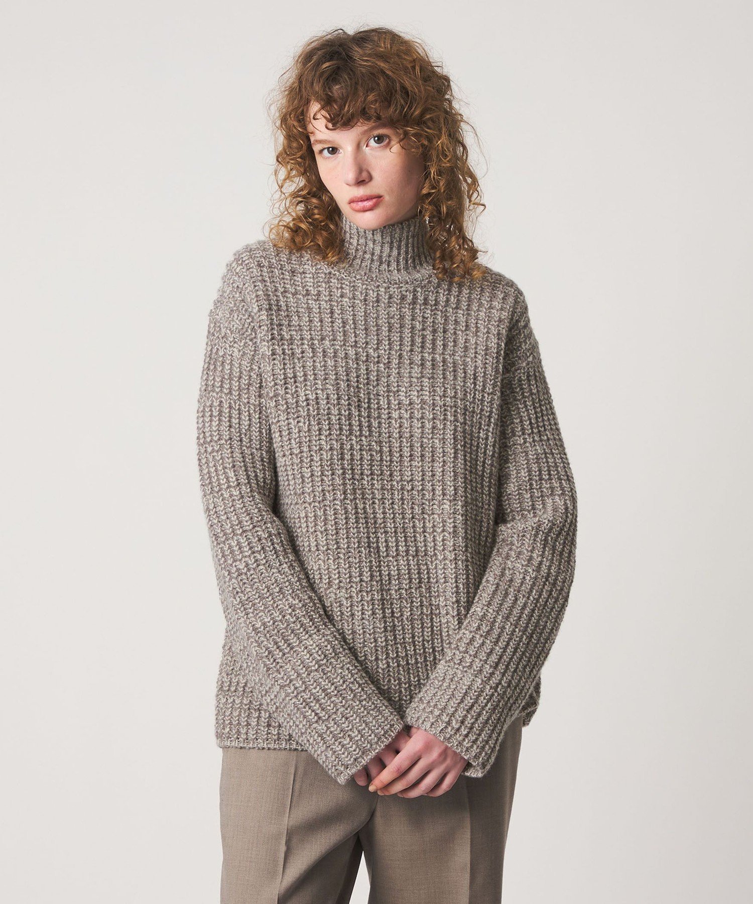 【SALE／30%OFF】Steven Alan ＜Steven Alan＞メランジ ウール タートルネック ニット ユナイテッドアローズ アウトレット トップス ニット ネイビー【送料無料】 stylife-15718307 Rakuten Fashion サンプル画像2