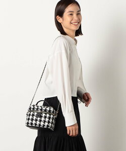 【SALE／46%OFF】COMME CA ISM 2WAY ショルダー付バニティバッグ コムサイズム バッグ ショルダーバッグ ブラック