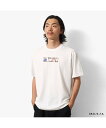 atmos atmos * ONE PIECE WANTED POSTER BOX LOGO T-SHRTS WHITE*KID 23SU-S アトモスピンク トップス ノースリーブ・タンクトップ ホワイト【送料無料】