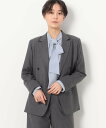 【SALE/50%OFF】K.T KIYOKO TAKASE 【セットアップ対応】2WAYストレッチフラノ ダブルブレストジャケット コムサ スーツ・フォーマル...
