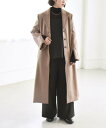 【SALE/50%OFF】quaranciel quaranciel: ウール ウエストシェイプ チェスター ロング コート シップス ジャケット・アウター チ...