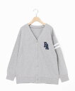 【SALE/28%OFF】REPIPI REPIPI/(K)裏毛カーディガン ニッキー トップス カーディガン ピンク グレー ホワイト