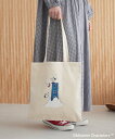 【SALE/15%OFF】AMERICAN HOLIC Moomin アソートプリントトートバッグ アメリカン ホリック バッグ その他のバッグ ホワイト ネイビー ブラウン グレー