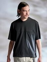 NICOLE CLUB FOR MEN 【RIELABO】シルク混ストレッチスムースTシャツ ニコル トップス その他のトップス ホワイト ネイビー グレー【送...
