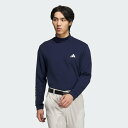 adidas 【公式】アディダス adidas 【ゴルフ】ワーディング モックネック 長袖シャツ アディダス トップス ポロシャツ ブルー【送料無料】
