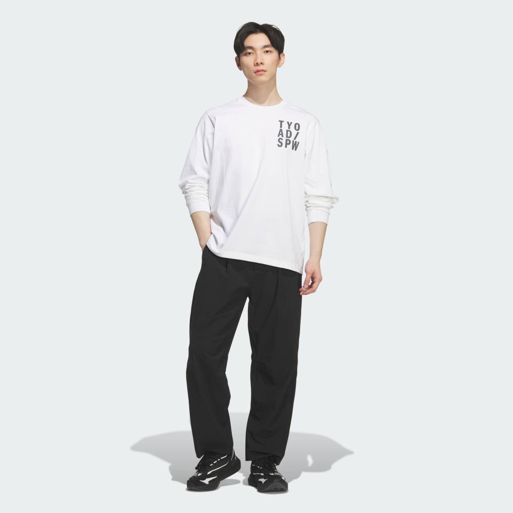 adidas 【公式】アディダス adidas 軽パン ストレッチコミュータールーズテーパードパンツ アディダス パンツ その他のパンツ ブラック【送料無料】