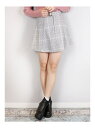 【SALE/57%OFF】dazzlin ベルト付ミニスカート ダズリン スカート【RBA_S】【RBA_E】