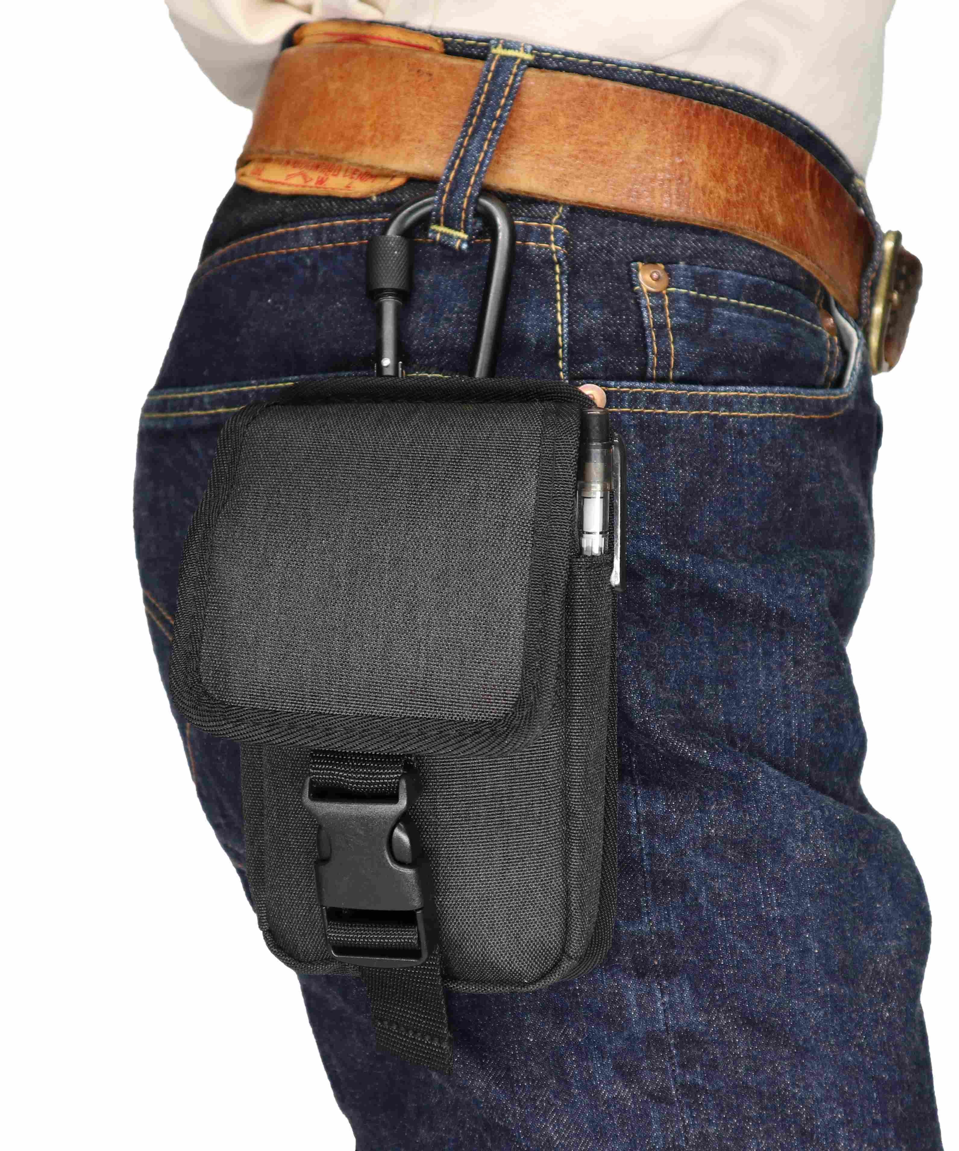 【SALE／1%OFF】BACKYARD FAMILY ワークポーチ ローラ バッグ ボディバッグ・ウエストポーチ ブラック レッド