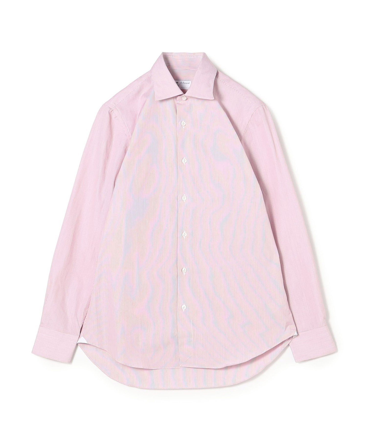 【SALE／50%OFF】TOMORROWLAND BUYING WEAR ERRICO FORMICOLA コットンヘアラインストライプ ロングスリーブシャツ トゥモローランド トップス シャツ・ブラウス レッド【送料無料】
