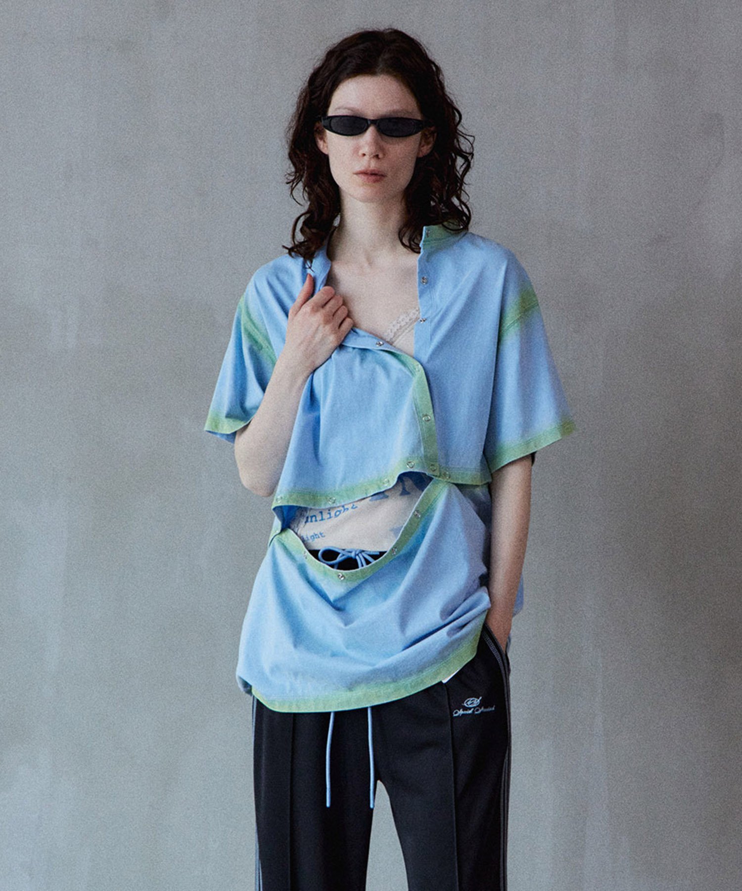 MAISON SPECIAL Multi-Way Oversized T-Shirt/マルチウェイオーバーTシャツ メゾンスペシャル ワンピース・ドレス ワンピース グレー ホワイト