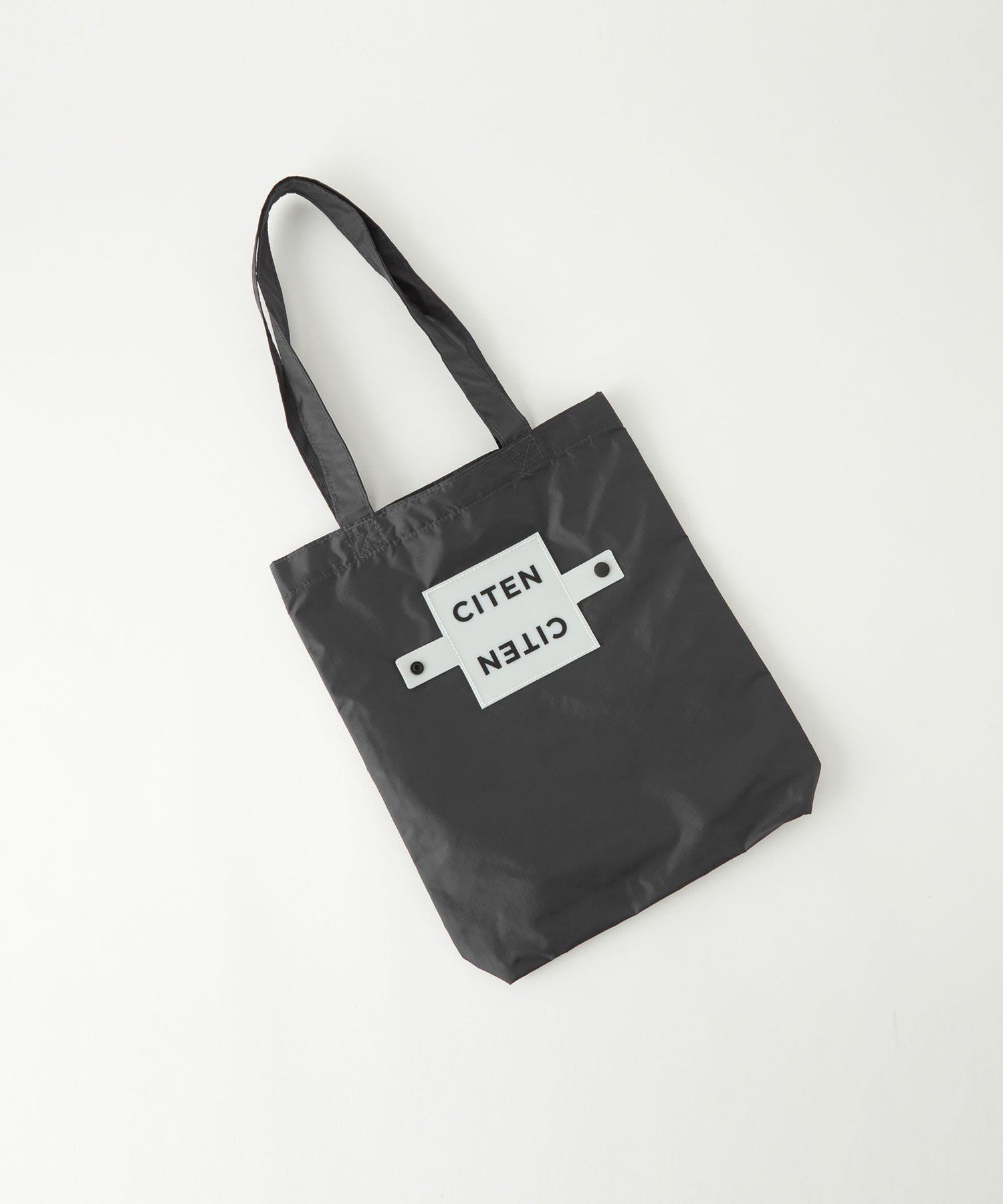 ＜CITEN＞くるくるパッチン トートバッグS シテン バッグ トートバッグ カーキグリーン レッド ピンク イエロー オレンジ ブルー グレー ブラック パープル