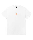 HUF MAGABLAST STRETCH S/S TEE HUF ハフ Tシャツ ハフ トップス カットソー Tシャツ ホワイト ブルー ブラック【送料無料】