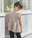 組曲 KIDS 【110-140cm】ティアード チュニック クミキョク トップス シャツ・ブラウス ベージュ【送料無料】