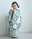 【SALE/19%OFF】utatane utatane 子供浴衣3点セット 女の子 サイダー色に溶け込む萩とトンボ ウタタネ 着物・浴衣・和装小物 浴衣 ブルー【送料無料】
