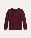 POLO RALPH LAUREN (ボーイズ 2才~7才)フリース クルーネック スウェットシャツ ラルフローレン トップス スウェット・トレーナー レッド【...