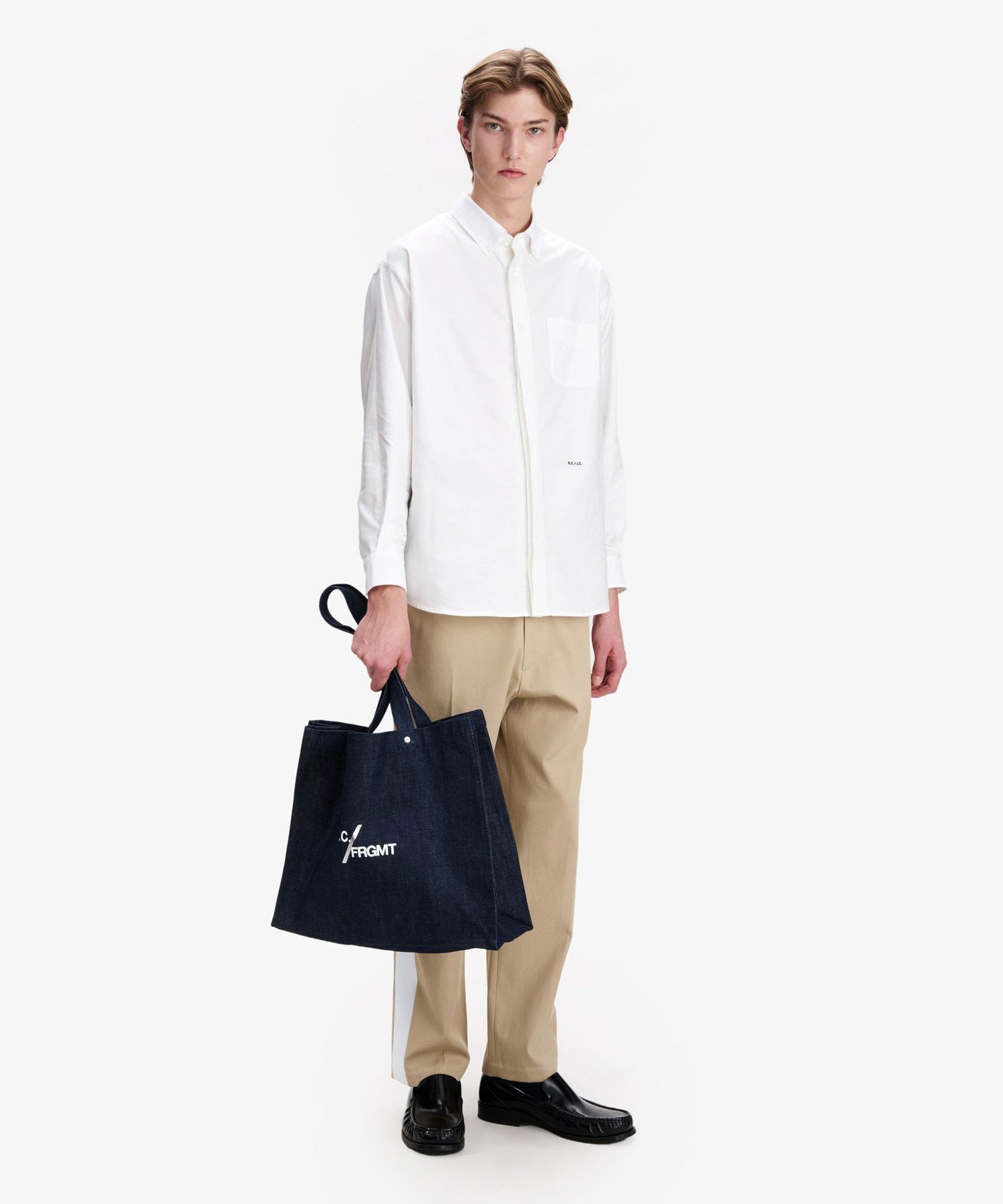 . A.P.C. FRGMT. Jessica O シャツ アー・ぺー・セー トップス シャツ・ブラウス ホワイト