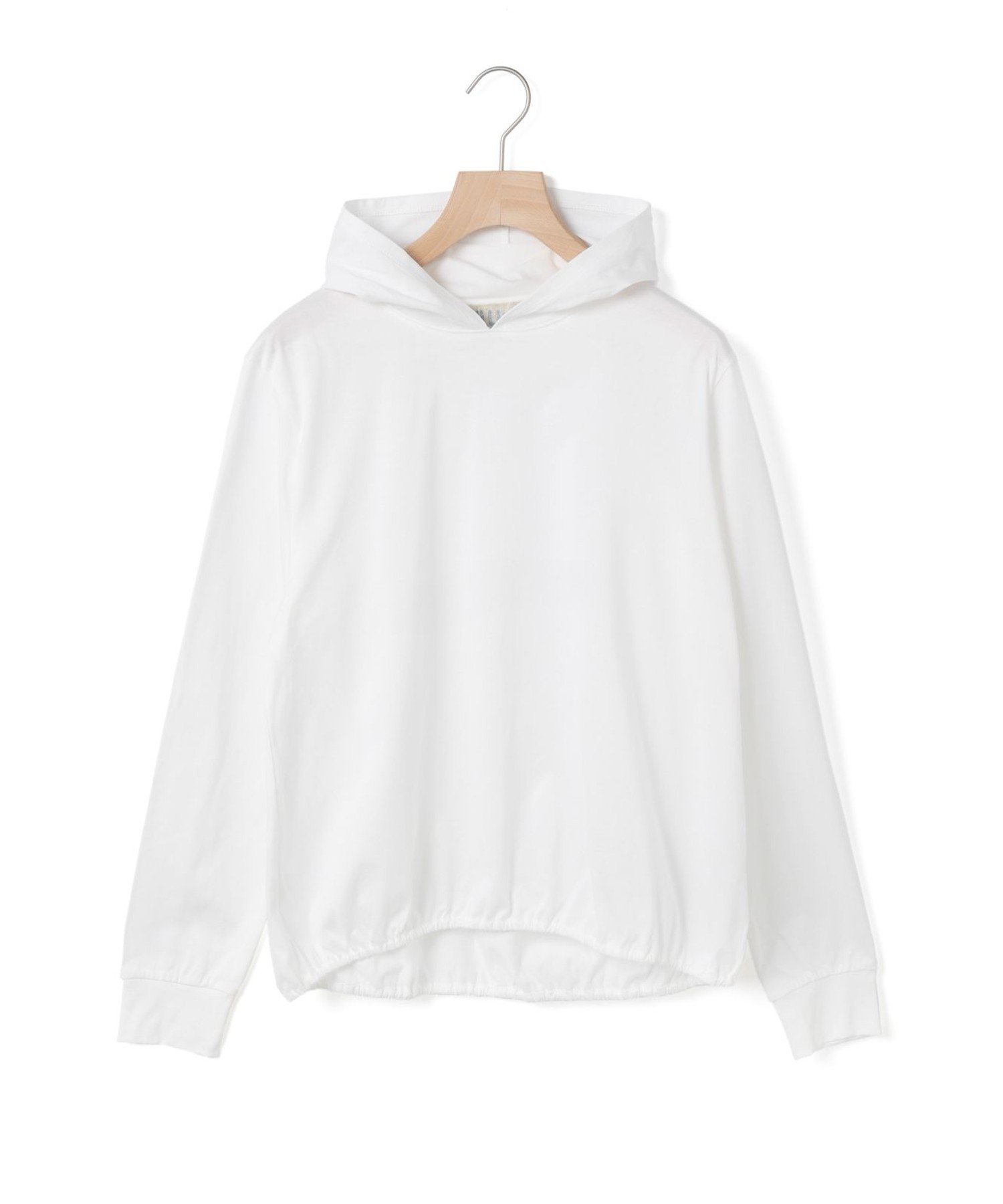 MidiUmi MidiUmi フード付きプルオーバー マーコート トップス カットソー・Tシャツ ホワイト ブラック