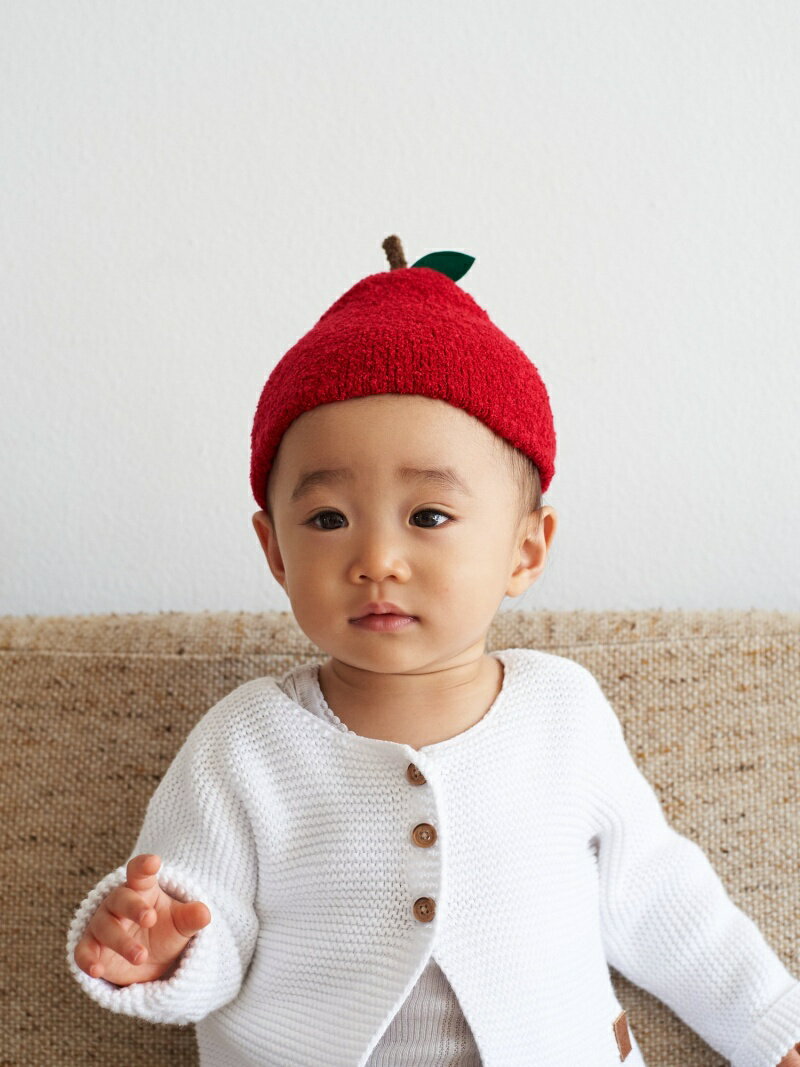 【SALE／40%OFF】Afternoon Tea LIVING フルーツ型ニット帽子 アフタヌーンティー・リビング マタニティウェア・ベビー用品 その他のベビーグッズ レッド グリーンのサムネイル